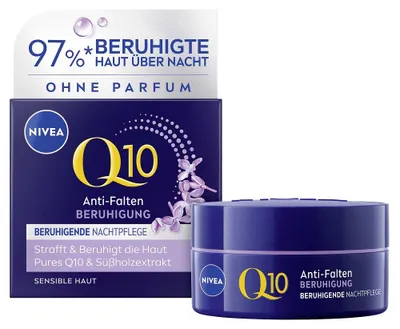 Obrázok produktu pre NIVEA 82624 NIVEA Q10 Anti-Falten BERUHIGUNG Gesichtscreme 50,0 ml