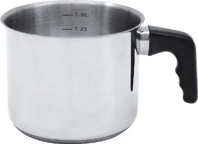 Produktbild von Hrniec na mlieko Kuchynský riad 1,8 litra Hrniec na varenie z nehrdzavejúcej ocele 14 cm
