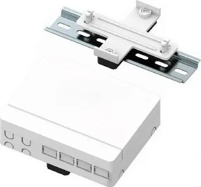 Imagen del producto de WP WPC-FCB-I0104, de pared, para interiores, fabricado en ABS (acrilonitrilo butadieno estireno), 100 mm, 81 mm, 29 mm