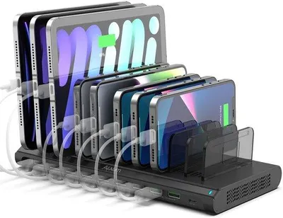 Zdjęcie produktu dla Stacja ładowania USB-C o mocy 120W do tabletów i wielu urządzeń
