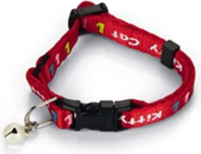 Produktbild von Beeztees Kitty Cat - Kätzchenhalsband - rot - 23x0,8x0,2 cm