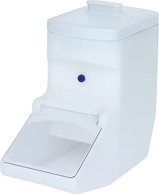 Produktbild von Zutatenspender, 21 Liter, LxBxH 475 x 205 x 470 mm, weiß, PE-MD