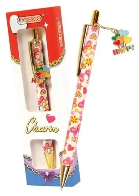 Immagine prodotto di Penna a sfera Charm HAPPY con astuccio - Cresco