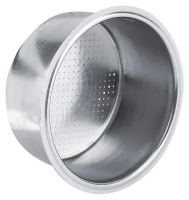 Productafbeelding van RVS koffiefilter - Filtermand zonder druk - Geschikt voor espressomachines - 51 mm