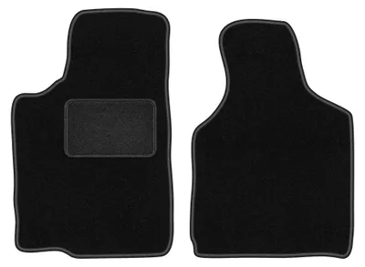 Immagine prodotto di Tappetini anteriori in moquette per Mazda MX-6 I 1988-1992 (coupé) – 2 pezzi, neri, su misura – Wielganizator LUX