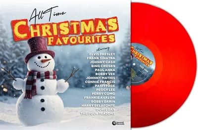 Produktbild von Various: All Time Christmas Favourites (180g) (Red Vinyl)