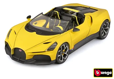 Obrázok produktu pre BBURAGO Bugatti Mistral 1:18, Model superšportového automobilu, predmontovaný, 1:18, Bugatti Mistral, Akékoľvek pohlavie, Kov, Plast