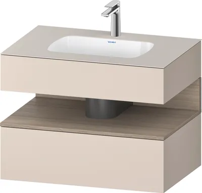 Produktbild von DURAVIT QA4785035910010 QTG EWT KWTU 800 Wß Hgl. Be