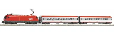 Produktbild von Piko PSCwlan S-Set ÖBB Taurus mit 2 Schnellzugwg. A-Gleis & B V 59104