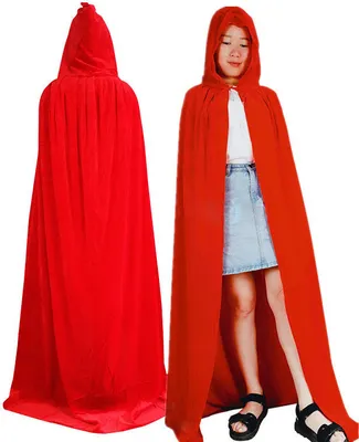 Produktbild von Halloween Kinder Cosplay Halloween Kostüm Mentel Cape Party Mantel Halloween Outfits Kleinkind, rot, 90cm