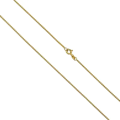 Produktbild von Damen Collier 333 Gold Veneziakette diamantiert - 45cm