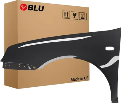 Image de BLU Aile Compatible avec VW Volkswagen Golf IV 4 LH7W Gauche Grau NaturGrau | 1997-2006 | Avant | Peint| Prêt à Monter | Galvanisé