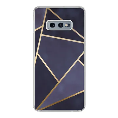 Produktbild von MuchoWow® Handyhülle Schutzhülle Hülle für Samsung Galaxy S10e Marmor - Blau - Collage Silikon Softcase Handy Hülle - Handy