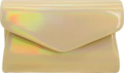 Produktbild von Damen Helle Kunstleder Geldb?rsen und Handtaschen ?berschlag Abend Clutch Umh?ngetaschen Klassische Hochzeitsparty Umh?ngetasche