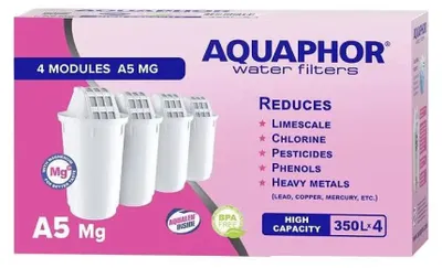 Produktbild von Aquaphor A5 Mg Wasserfilter 4 Stück