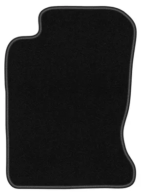 Imagen del producto de Alfombrilla conductor de moqueta para Toyota Carina E 1992-1998 (sedán) – 1 pieza, negra, a medida – Wielganizator BASIC