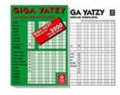 Image de Giga Yatzy Block - Wurfelspiel (Édition allemande) – Dés – ASS Spielkartenfabrik