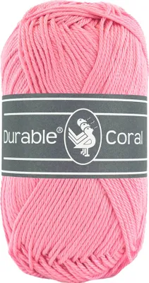 Produktbild von 50g Strick- u. Häkelgarn Durable Coral Baumwolle Sommergarn 90 Farben