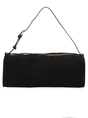 Produktbild von Lux Dames Handtasche aus echtem Wildleder mit Reißverschluss, hergestellt in Italien