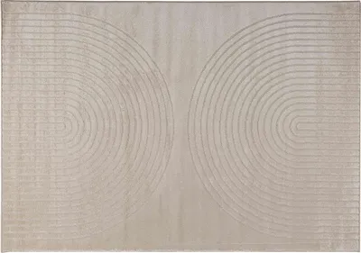 Zdjęcie produktu dla vidaXL Dywanik GALATI Beżowy 280 x 200 cm Poliester