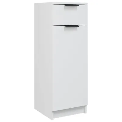 Obrázok produktu pre vidaXL Kúpeľňová skrinka biela 32x33,5x90 cm Materiál na báze dreva