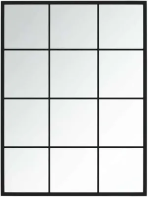 Imagen del producto de Espejo de pared, metal , 80x60 cm, rectangular, para pasillo o baño
