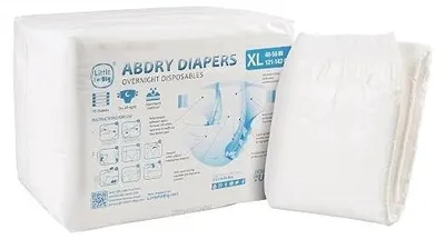 Zdjęcie produktu dla Pieluchy dla dorosłych abdry chłonne rozmiar l 10 sztuk unisex