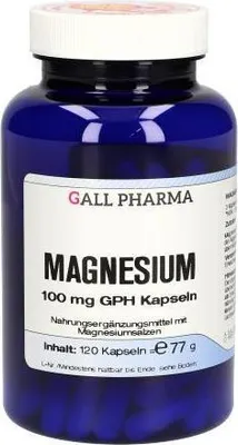 Produktbild von MAGNESIUM 100mg Kapseln, 120 St. Kapseln