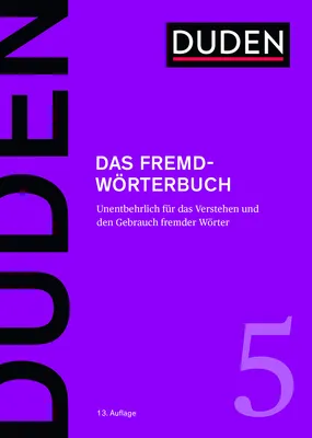 Produktbild von Das Fremdwörterbuch