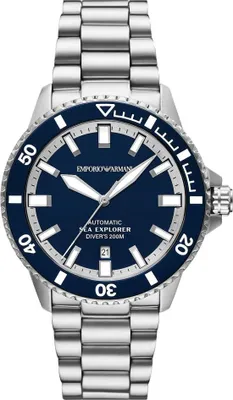 Produktbild von Zegarek męski EMPORIO ARMANI AR60087 granatowy sportowy