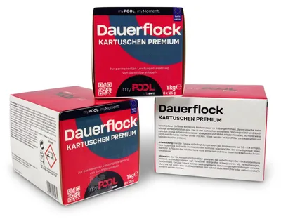 Produktbild von myPOOL Flockkartuschen 8x125g (3x 1,0 kg)