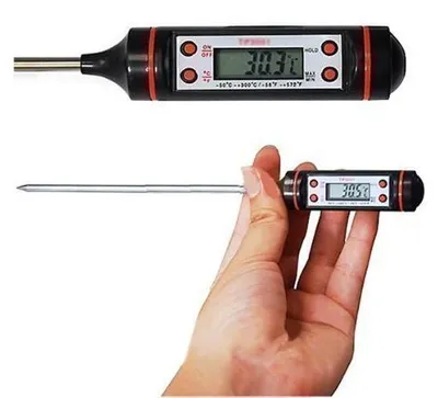 Digitale Thermometersonde zum Kochen, Fleisch, -20 bis 300 °C