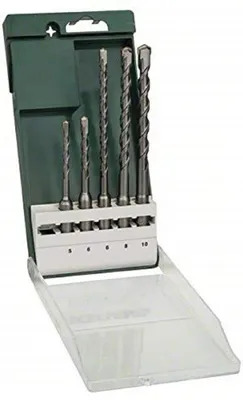 Immagine prodotto di Bosch punta per metallo SDS-Plus 5/6/8/10 (5 pezzi) 2609255541