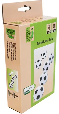 Produktbild von NG Ersatz-Fußbälle für Kicker 6St.,#36mm