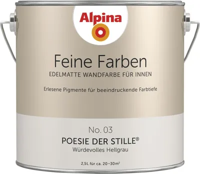 Produktbild von Alpina Feine Farben konservierungsmittelfrei Poesie der Stille 2,5 L