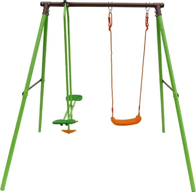 Produktbild von Kinderschaukel aus Stahl "Lola" - 1,96 m - 2 Elemente