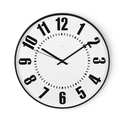 Produktbild von Hama Wanduhr Black Digits, Ø 35cm