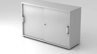 Produktbild von Schiebetürschrank 1752S CE, 2 OH 120 x 40 x 74,8 cm (BxTxH)