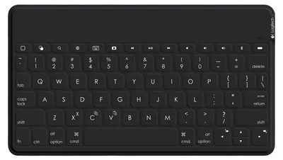 Image de Logitech Keys-To-Go - AZERTY - Suisse - noir - sans fil - Bluetooth - batterie