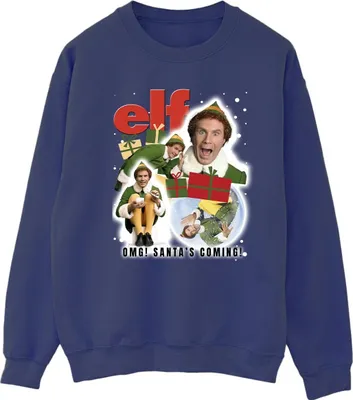 Produktbild von Elf - Sweatshirt für Damen BI16759 (3XL) (Marineblau)