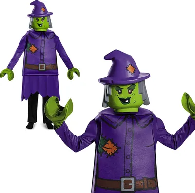 Produktbild von Hexen Deluxe Kostüm M (7-8 Jahre)-Kinderkostüm-Karneval