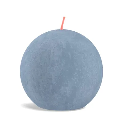 Immagine prodotto di Candela a lampadina rustica dia. Candela blu cielo