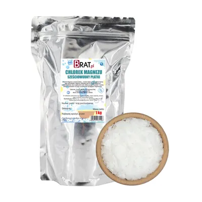 Zdjęcie produktu dla Chlorek magnezu 1kg Brat.pl