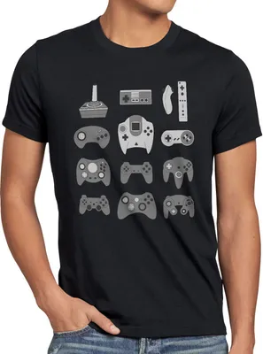 Produktbild von style3 Game Pad T-Shirt Herren controller videospiel spielekonsole