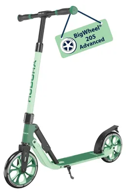Productafbeelding van Hudora Roller Big Wheel 215 Advanced - Groene kinderstep