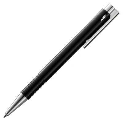 Produktbild von LAMY logo Kugelschreiber 204 M+ Schwarz Stärke B M16 Schreibfarbe blau