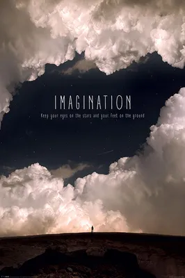 Image de Motivation - Imaginat - Nature Affiche Impression - Taille 61x91,5 cm