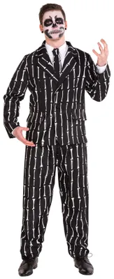 Produktbild von dressforfun® Herrenkostüm Knochenanzug
