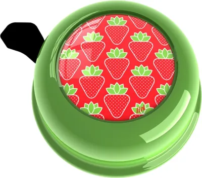 Produktbild von Liix Fahrradklingel Colour Bell , Erdbeeren - Grün