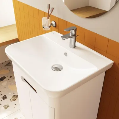 Immagine prodotto di Lavabo da appoggio VitrA Sento, dimensioni 63 x 48,5 cm